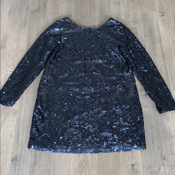 MinkPink Navy/Royal Blue Sequin Dress Medium - Picture 2 of 6